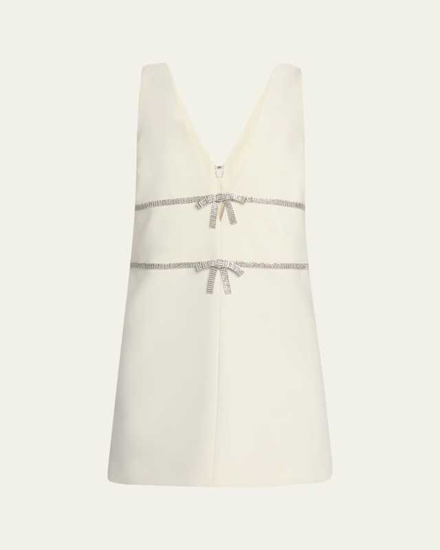 Chani Crystal Bow Mini Dress